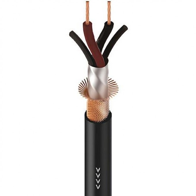 DMX кабель ROXTONE DMX002L-LSZH/FRNC/1m Black 97945